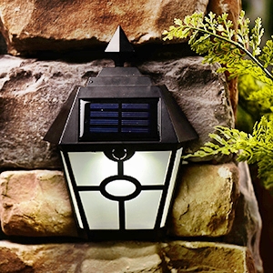 Solar wall light 81799