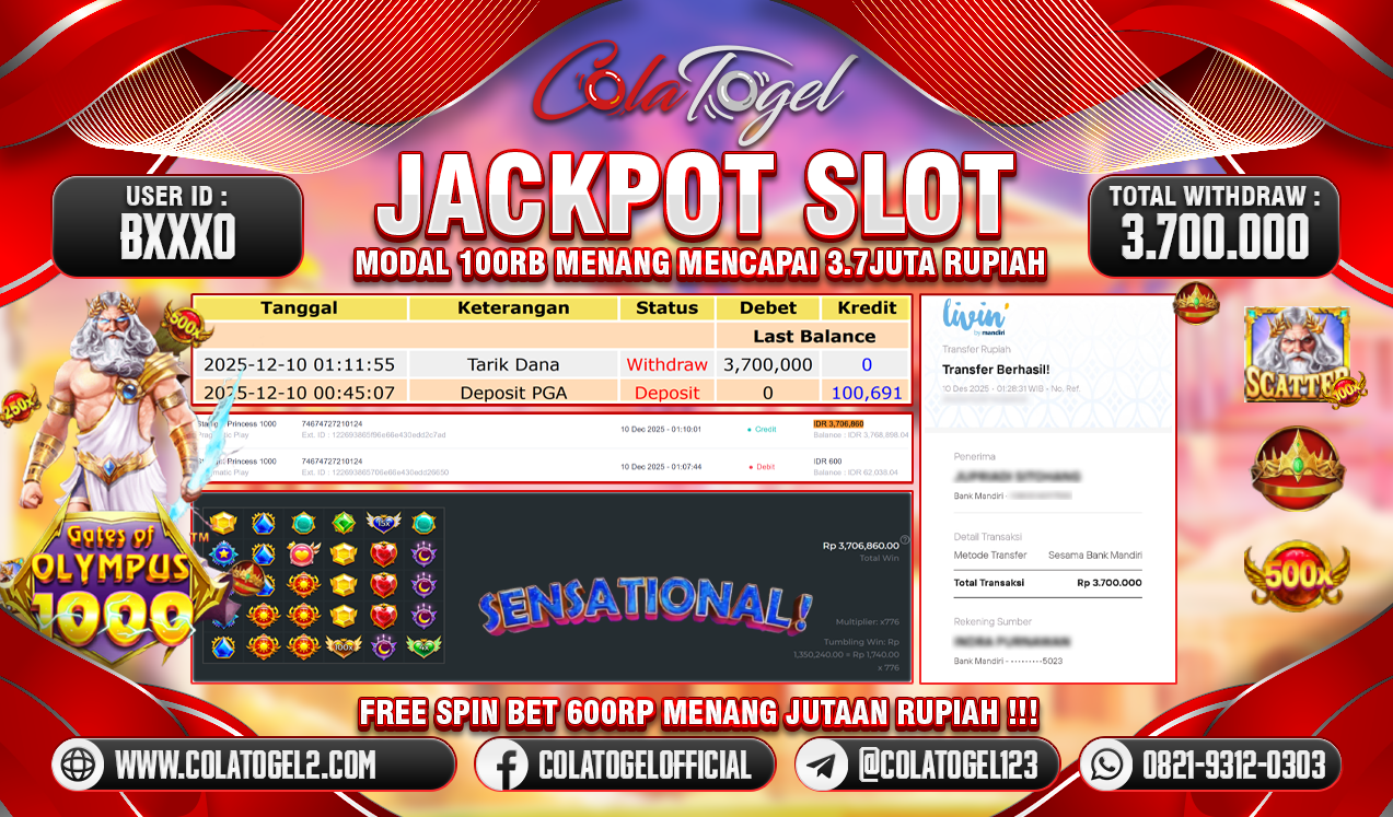 JACKPOT SLOT GACOR!!