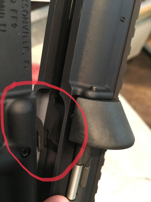 9MM build parts issue. Ejector hitting BCG? > Rimfire and Pistol ...