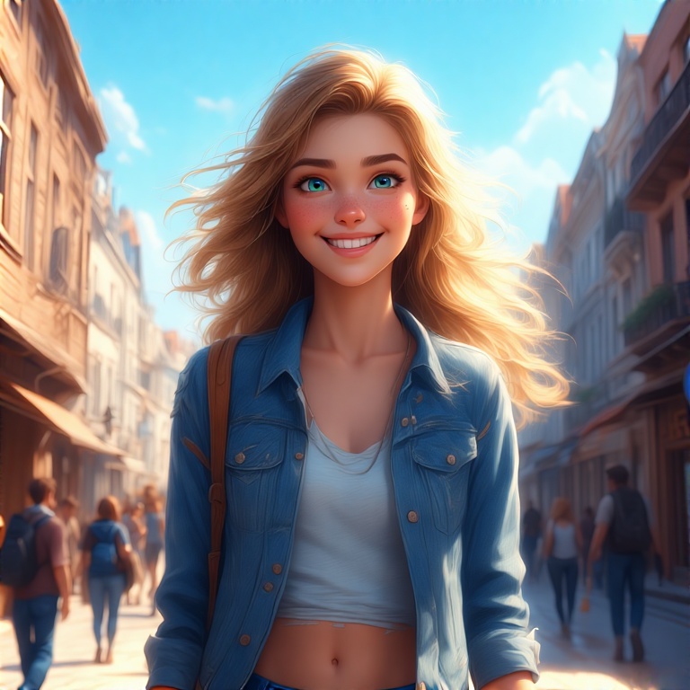 An-young-woman-walking-on-a-st-29