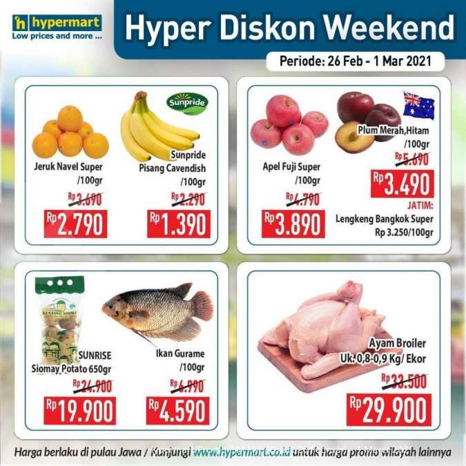 Katalog Promo Hypermart 26 Februari-1 Maret 2021
