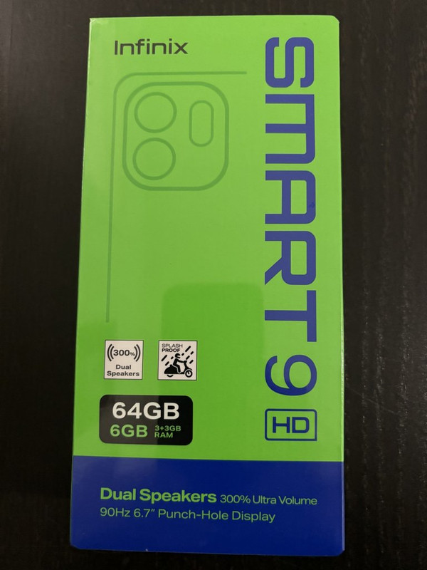 Infinix Smart 9 HD Factory Unlocked GSM 64GB Internal Memory Infinix Smart 9 HD Factory Unlocked GSM 64GB Internal Memory
