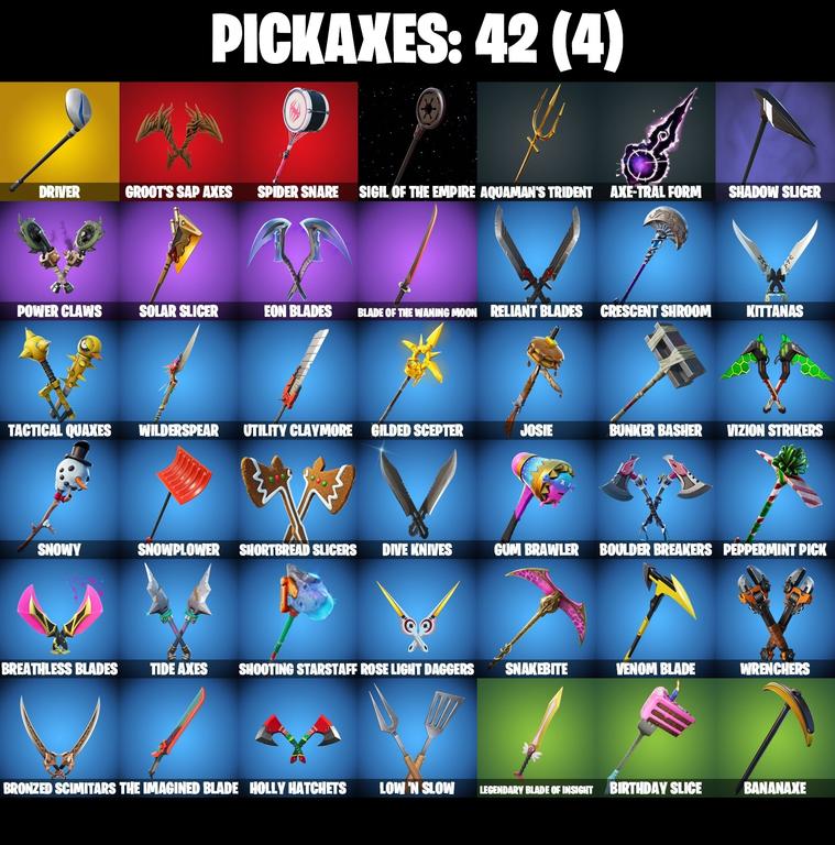 pickaxes comp