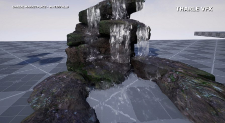 Unreal Engine Marketplace - Waterfalls (.16 - 4.27, 5.0 - 5.1)