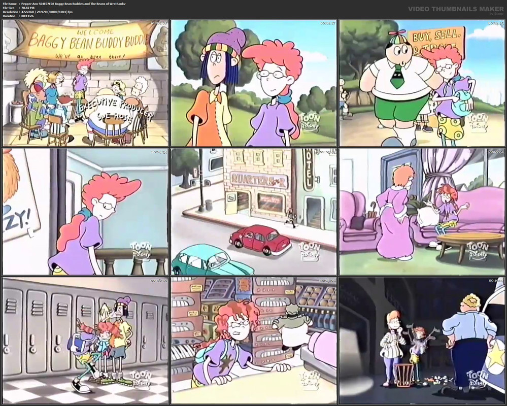 Pepper Ann S04E07E08 Baggy Bean Buddies and The Beans of Wrath.mkv