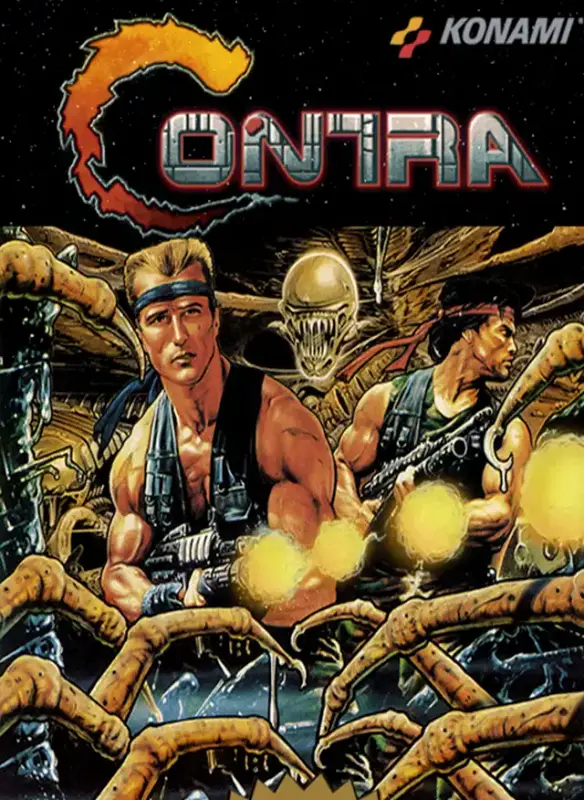 cover NES Contra 1988
