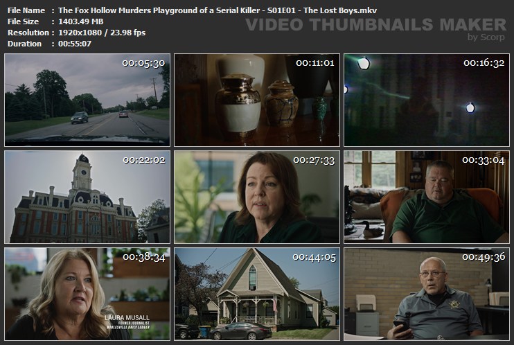 The Fox Hollow Murders Playground of a Serial Killer - S01E01 - The Lost Boys.mkv