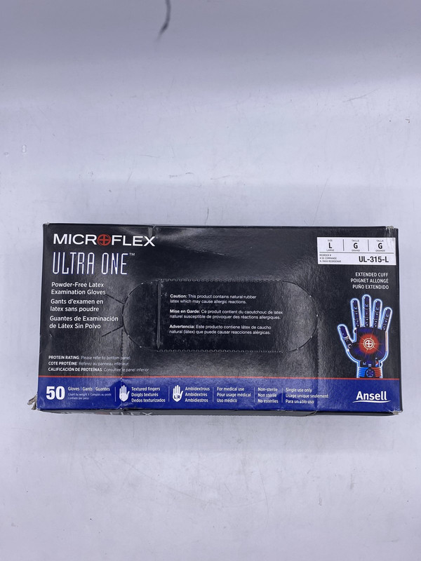 MICROFLEX ULTRA ONE UL-315-L POWDER-FREE LATEX EXAMINATION GLOVES
