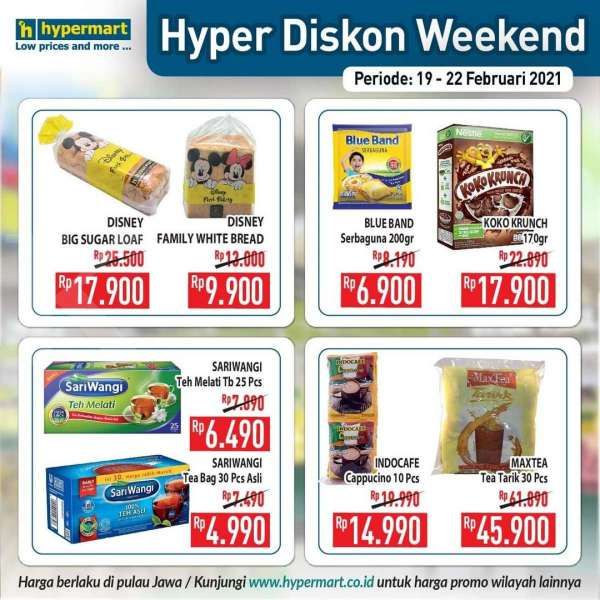 Katalog Promo Hypermart 19-22 Februari 2021