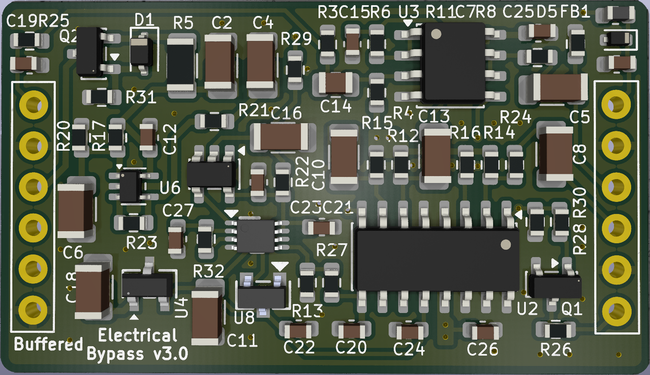 buffered electrical bypass v3 pcb front 20260516