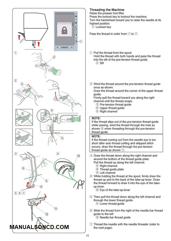 How To Thread A Sewing Machine [step-by-step] – Tip Junkie