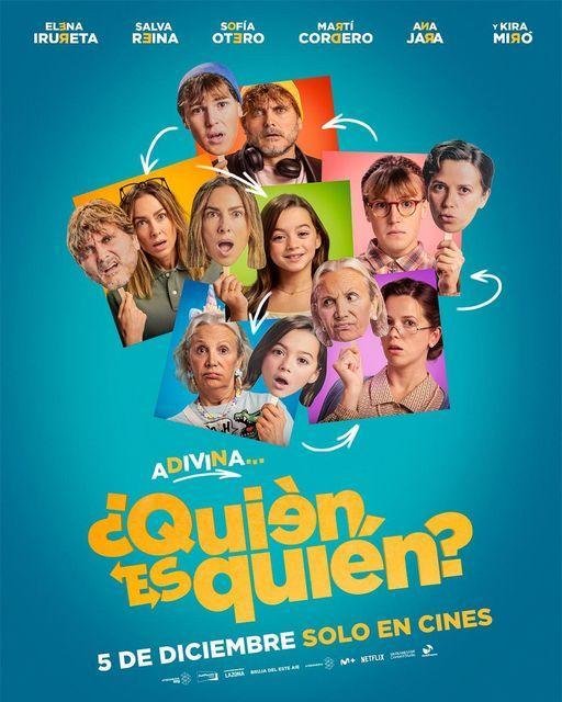 LA COMEDIA “¿QUIÉN ES QUIÉN?”, CON KIRA MIRÓ Y SALVA REINA, EN CINES EL 5 DE DICIEMBRE