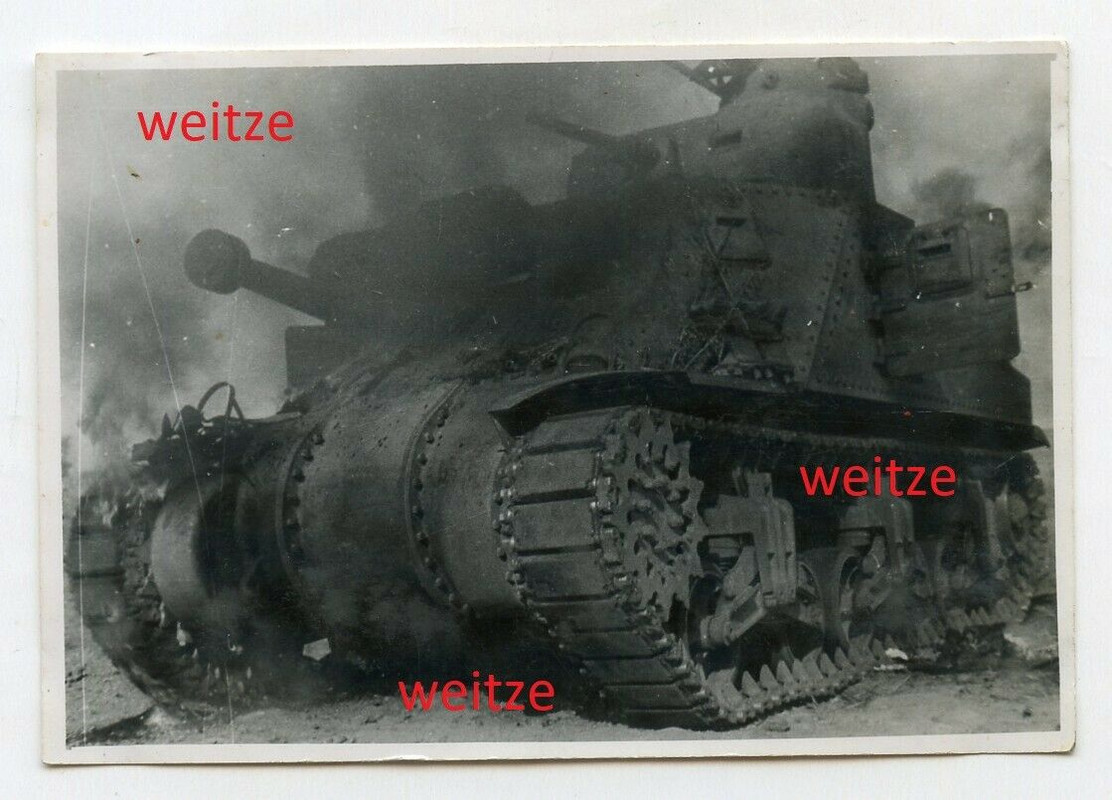 Original Foto Wehrmacht Panzer M3 LeeGrant Rußlandfeldzug