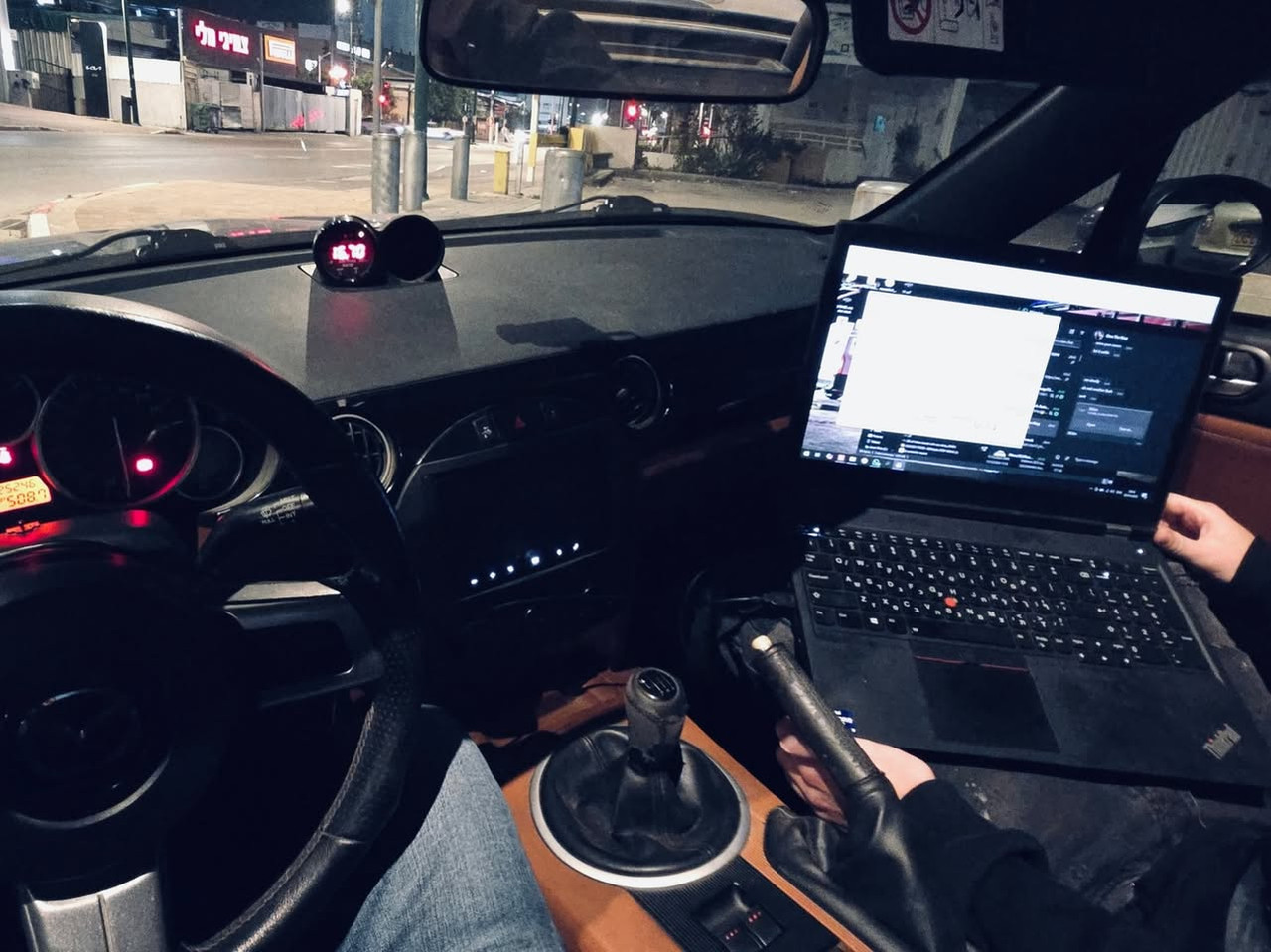 Mazda MX-5 NC 2.0 Turbo remote tuning session by DMS Tuned