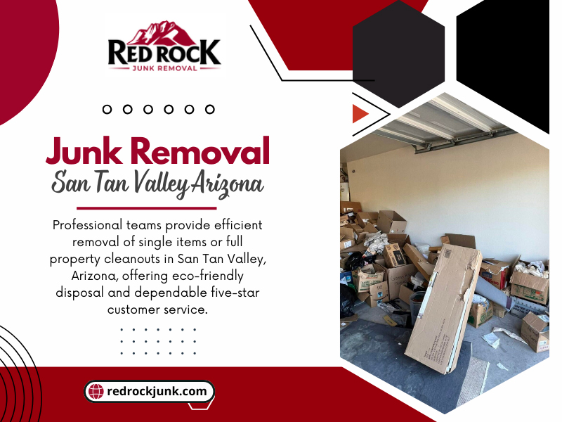 Junk Removal in San Tan Valley Arizona