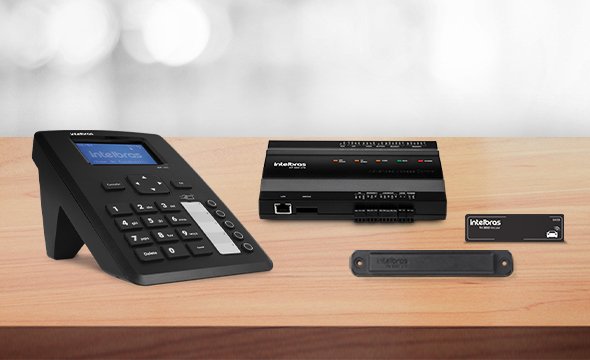 Leitora de Cartão Intelbras RFID UHF LE 170 - Em uso