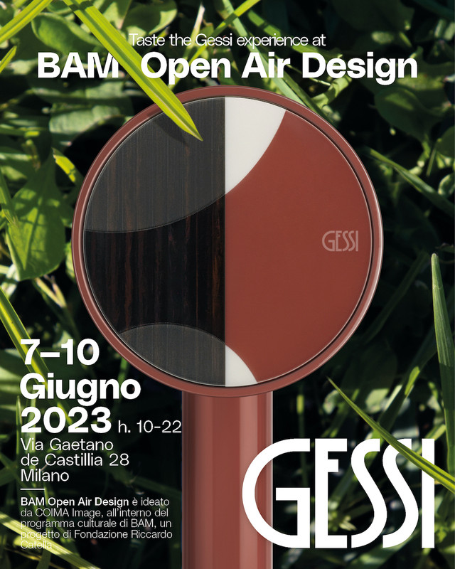 Gessi a BAM Open Air Design 2023 a Milano Gessi a BAM Open Air Design 2023 a Milano