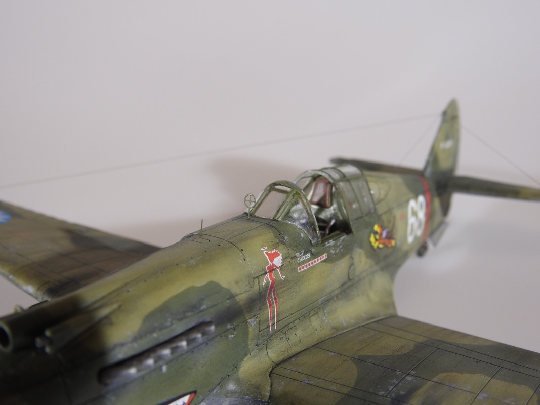 Curtiss P-40C Hawk, Bronco 1/48 –Klar DSCN2266