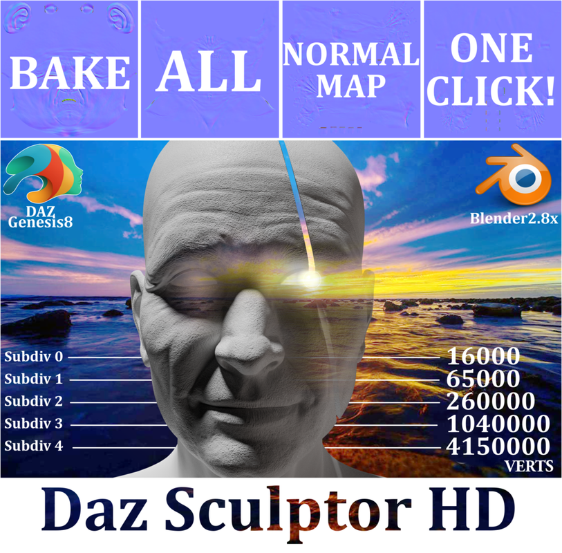 Daz Sculptor HD Ver1.9