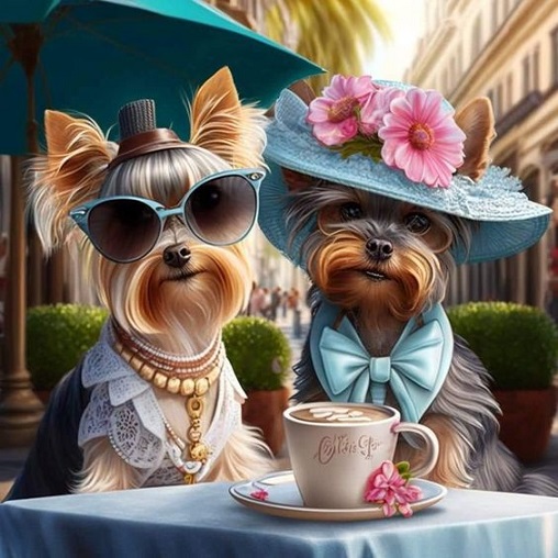 yorky terrasse de café