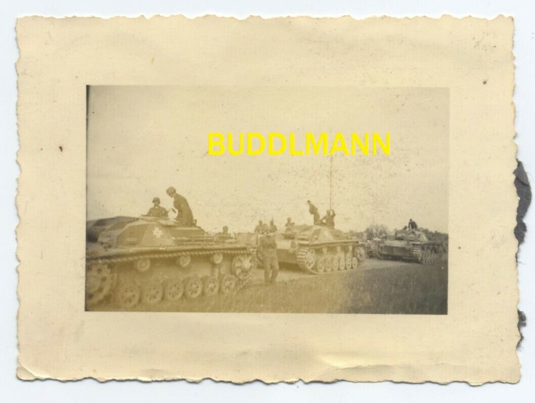 Foto Wehrmacht Panzer Sturmgeschütz