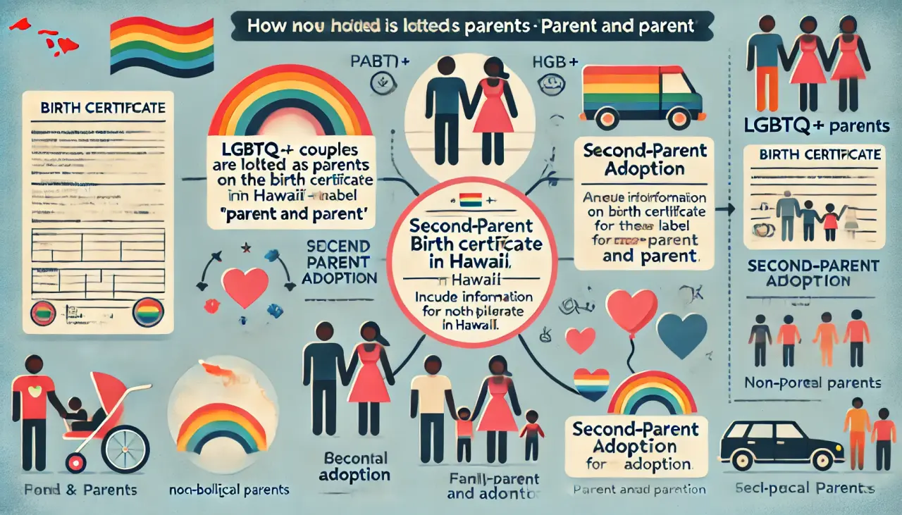 Surrogacy for LGBTQ+ couples in Hawaii, including parental rights and second-parent adoption.