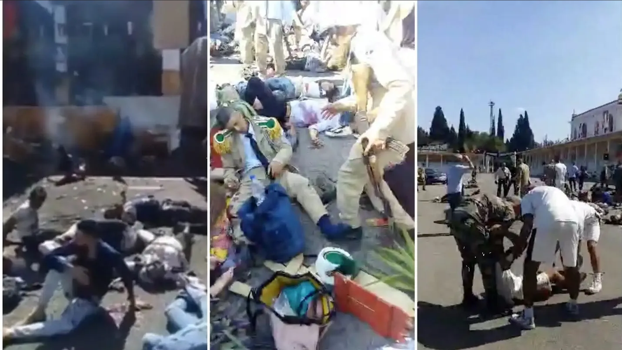 Academia militar es atacada con drones en Siria, hay 80 muertos hasta el momento