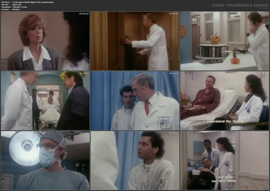 St. Elsewhere S06E05 Night of the Living Bed.mkv