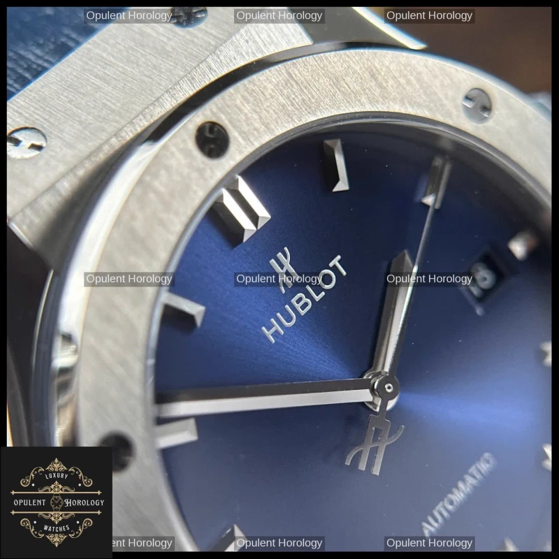 Hublot Classic Fusion 42mm Blue Titanium Ultra-Lightweight Automatic Watch