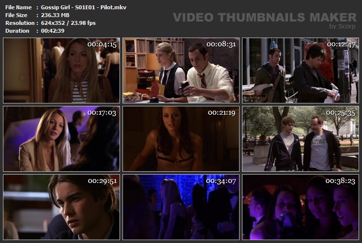 Gossip Girl - S01E01 - Pilot.mkv
