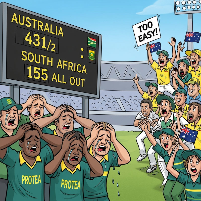 অস্ট্রেলিয়া vs দক্ষিণ আফ্রিকা ২০২৫ ওডিআই সিরিজ স্কোরকার্ড
