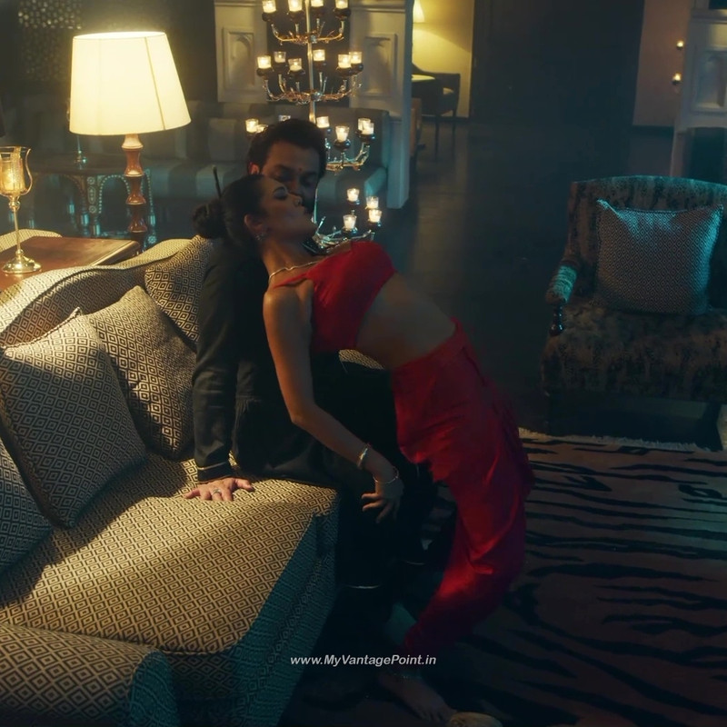 42Esha Gupta Hot in Aashram Web Series