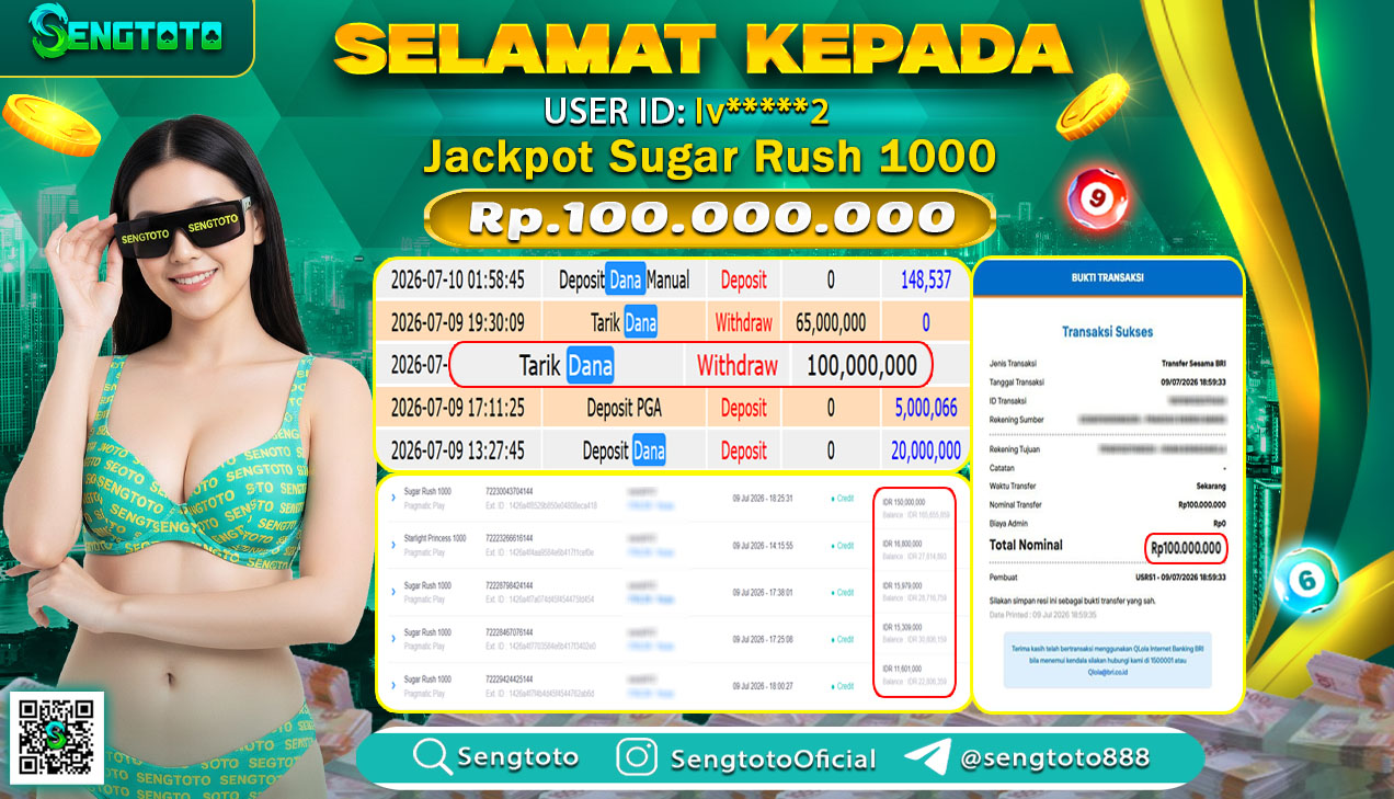 BUKTI PEMBAYARAN SLOT SUGAR RUSH 1000