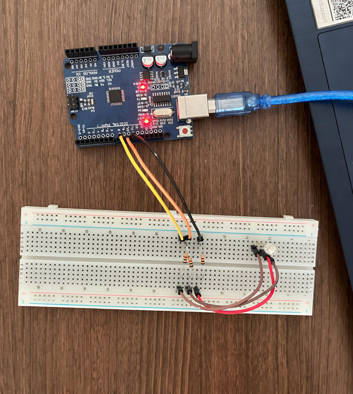 Encender LED RGB con Arduino