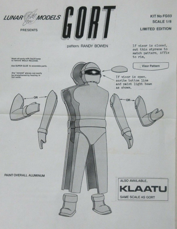 Lunar Models Gort (3)