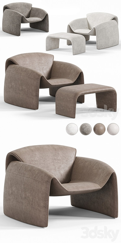 Le Club Armchair By Poliform