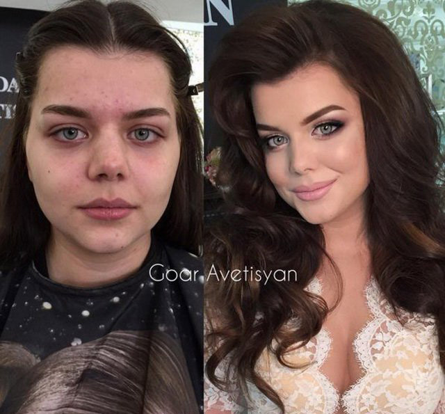 Чудеса макияжа: впечатляющие перевоплощения