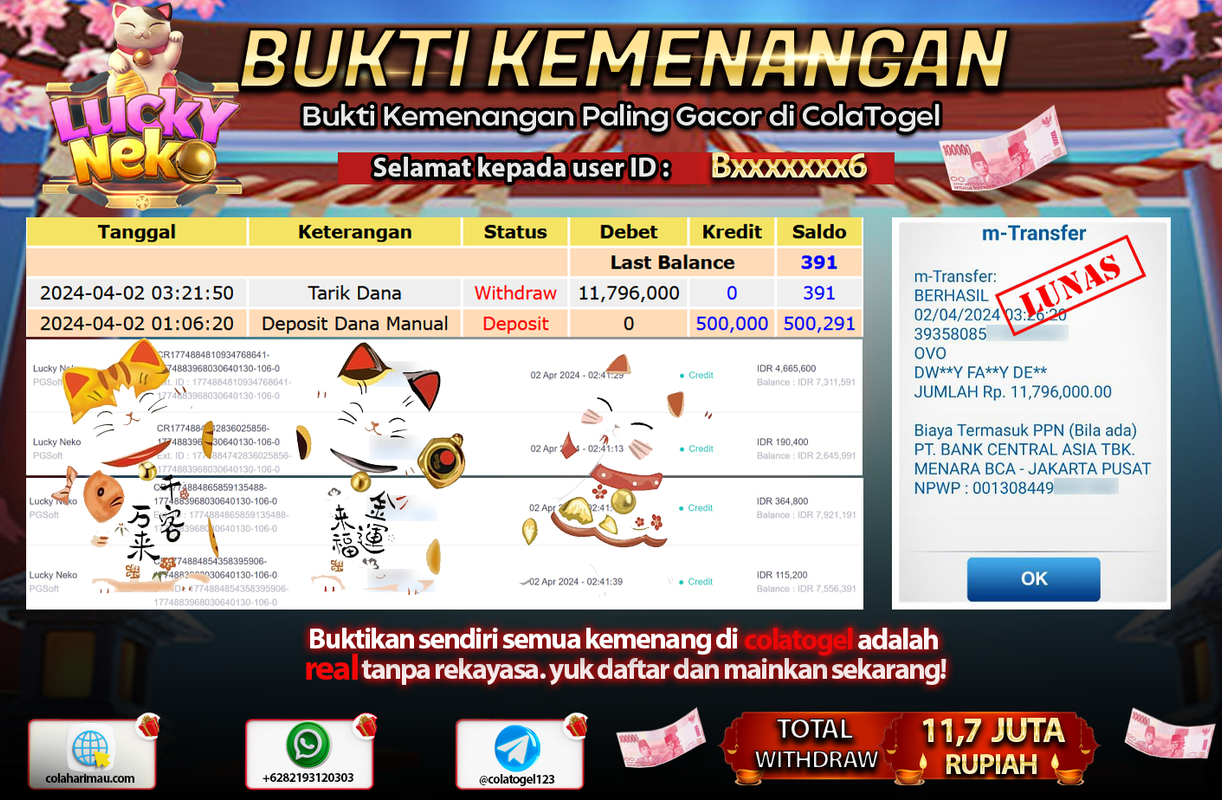 JACKPOT SLOT GACORR!!