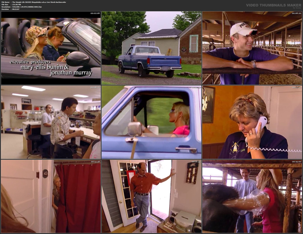 The Simple Life S01E05 Shopaholics a.k.a. Live Stock Auction.mkv