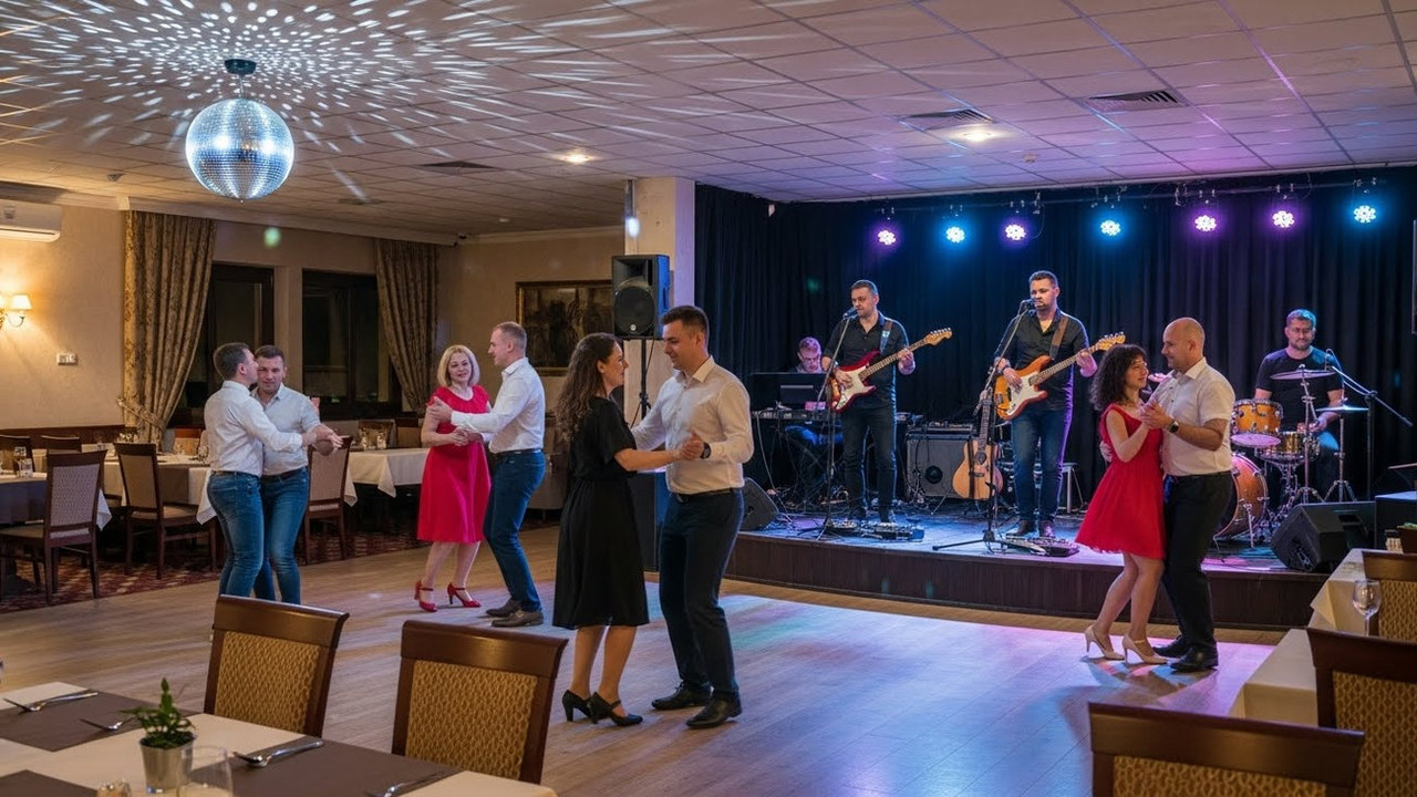 Танцпол в ресторане