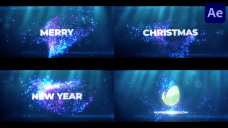 Videohive - Merry Christmas Happy New Year Intro for After Effects - 49303107