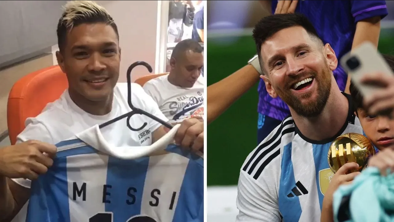 Futbolista rifa jersey de Messi a 20 mil pesos por boleto y no entrega el premio