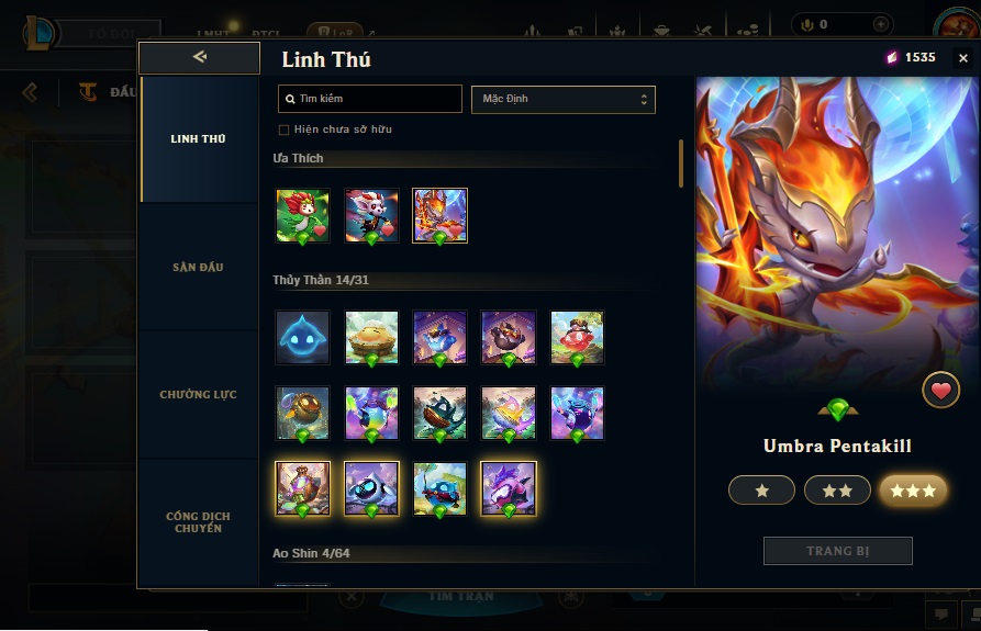 Acc DTCL # - Không Khung