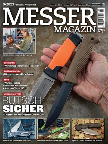 Cover: Messer Magazin No 05 Oktober-November 2023