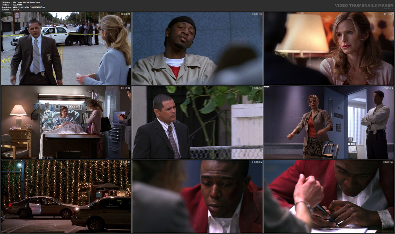 The Closer S02E03 Slippin'.mkv