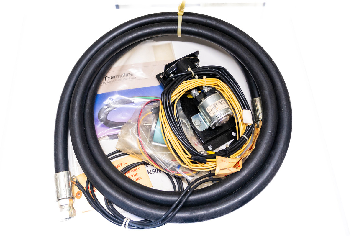 Parker Racor HEATER50012V Thermoline Diesel Fuel Line Heater 500 Watts 12 Volts