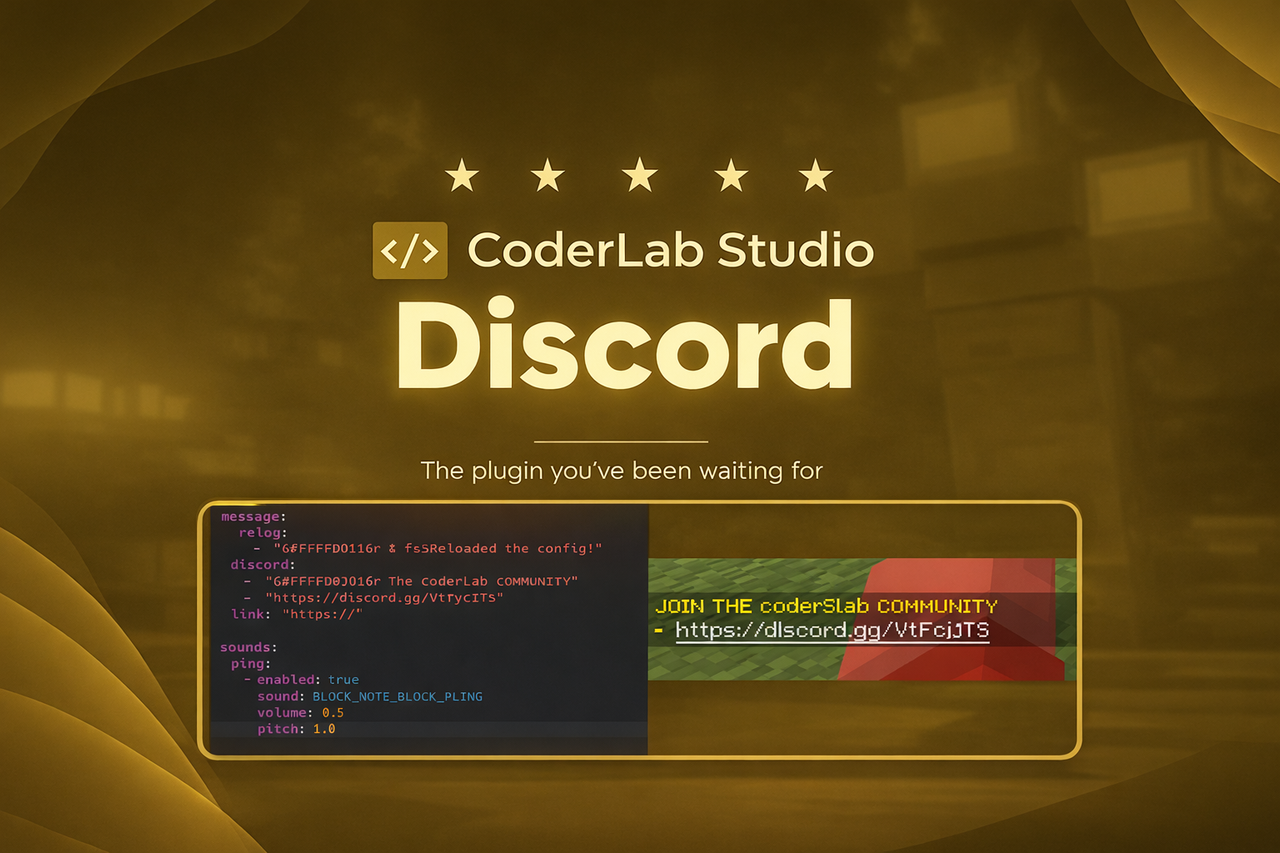CDiscord Plugin - Documentation | SpigotMC - High Performance Minecraft ...