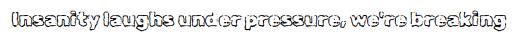 Rubik burned font
