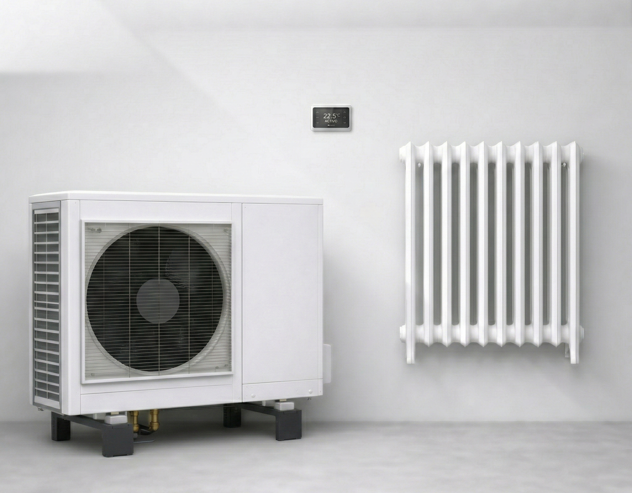 Aerotermia con Radiadores