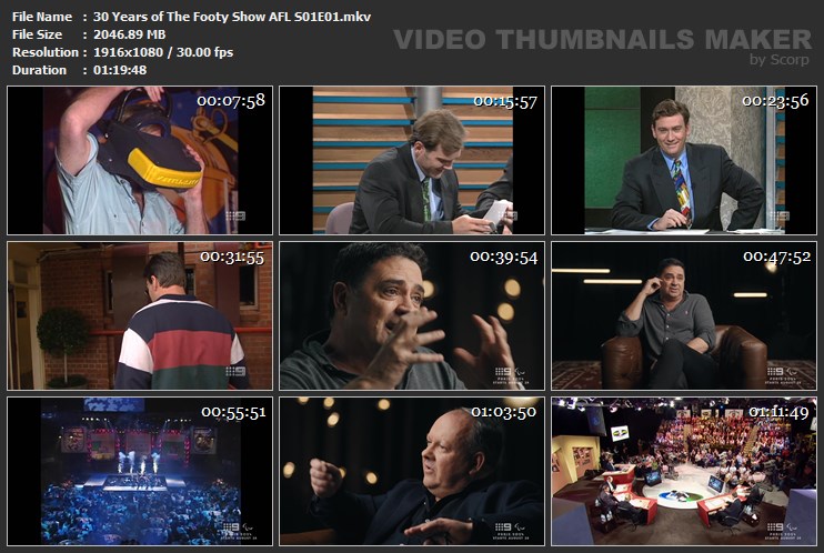 30 Years of The Footy Show AFL S01E01.mkv